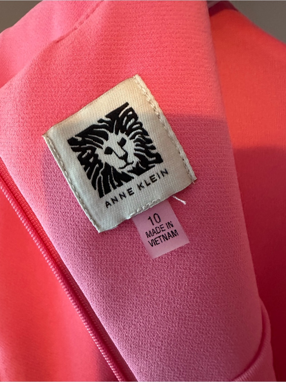 Anne Klein Pink Sleeveless Sheath Midi Dress - Picture 5 of 5